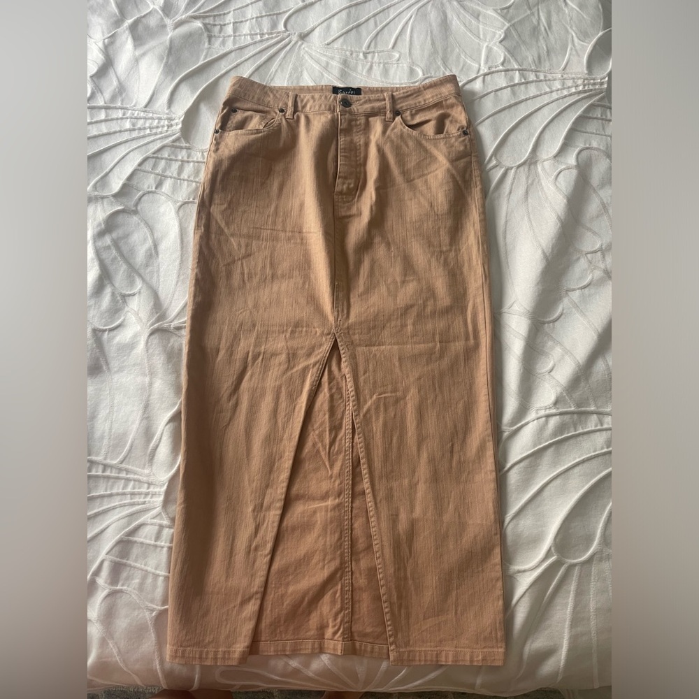 Denim Pencil skirt